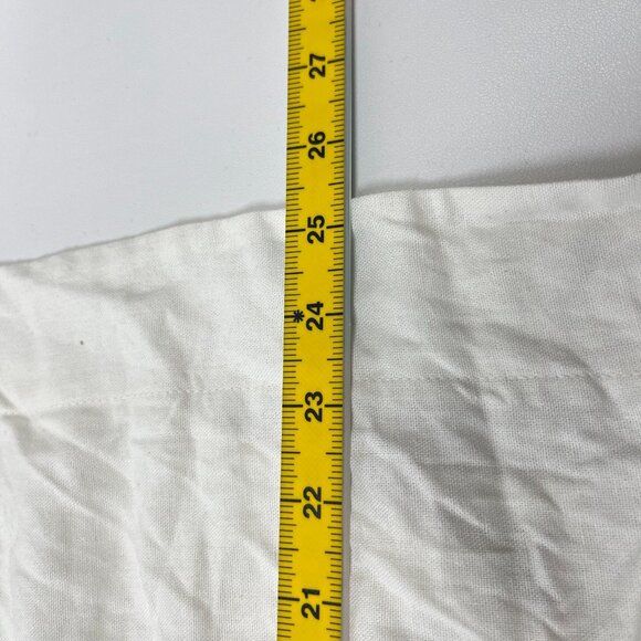 NWOT Farm Rio Linen Blend White Sleeveless Mini Dress Size XL - Picture 12 of 12